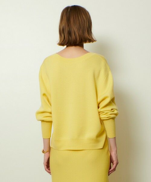 allureville / アルアバイル ニット・セーター | ウールスムース2WAYネックプルオーバー | 詳細6