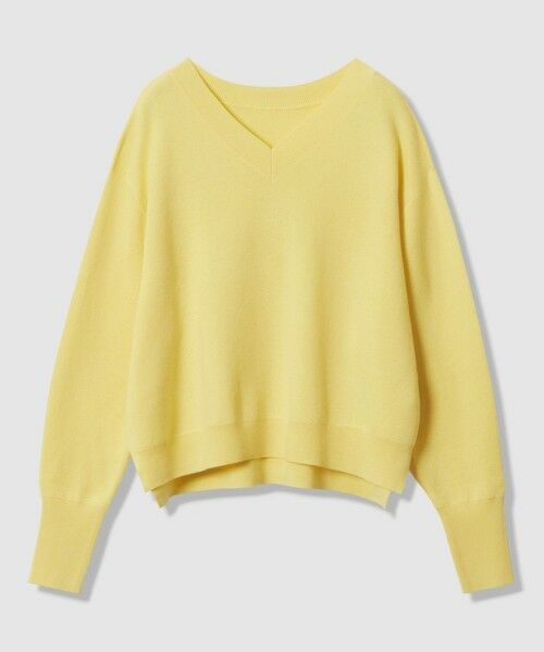 allureville / アルアバイル ニット・セーター | ウールスムース2WAYネックプルオーバー | 詳細8