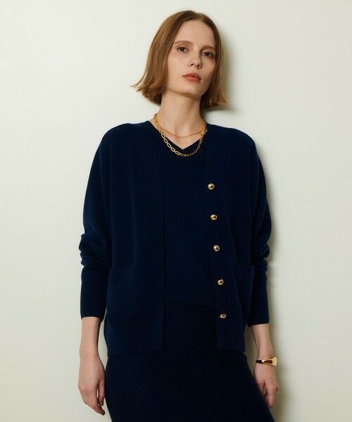 allureville / アルアバイル ニット・セーター | ウールスムース2WAYネックプルオーバー | 詳細11