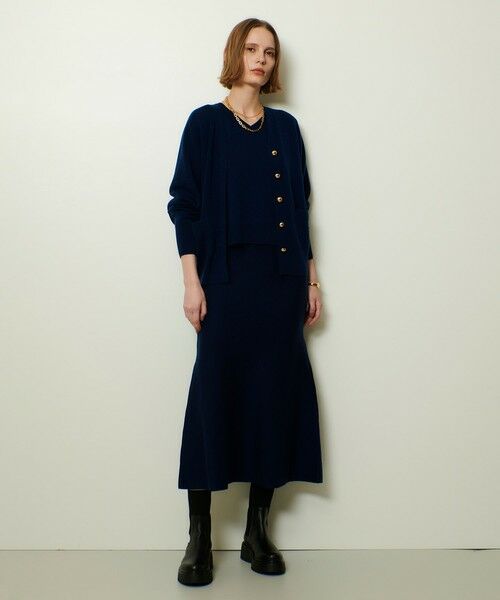 allureville / アルアバイル ニット・セーター | ウールスムース2WAYネックプルオーバー | 詳細12