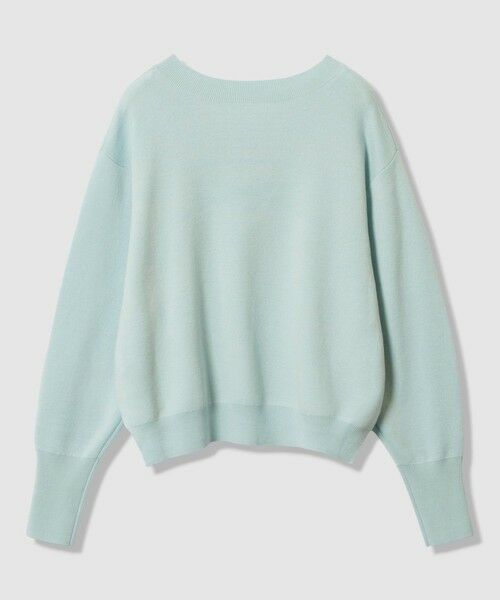 allureville / アルアバイル ニット・セーター | ウールスムース2WAYネックプルオーバー | 詳細16