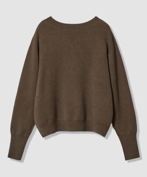 allureville / アルアバイル ニット・セーター | ウールスムース2WAYネックプルオーバー | 詳細18