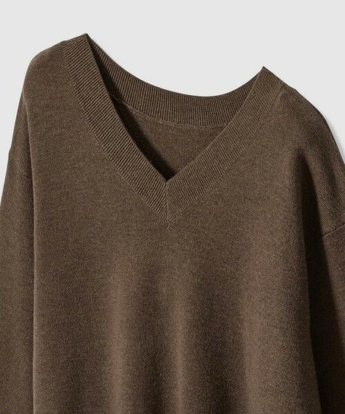 allureville / アルアバイル ニット・セーター | ウールスムース2WAYネックプルオーバー | 詳細19