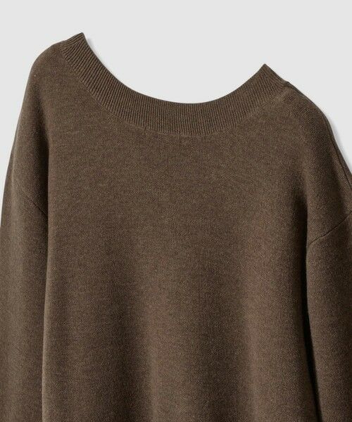 allureville / アルアバイル ニット・セーター | ウールスムース2WAYネックプルオーバー | 詳細20