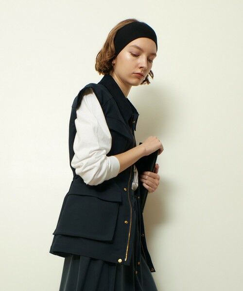 allureville / アルアバイル ブルゾン | コットンダブルクロスサファリジレ | 詳細2