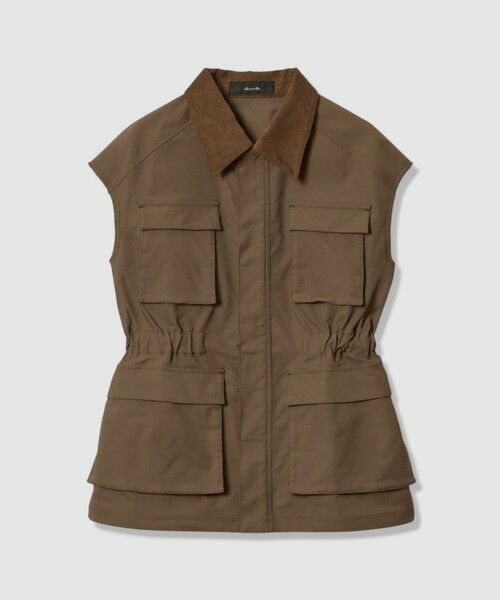 allureville / アルアバイル ブルゾン | コットンダブルクロスサファリジレ | 詳細10