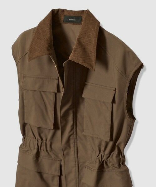 allureville / アルアバイル ブルゾン | コットンダブルクロスサファリジレ | 詳細12