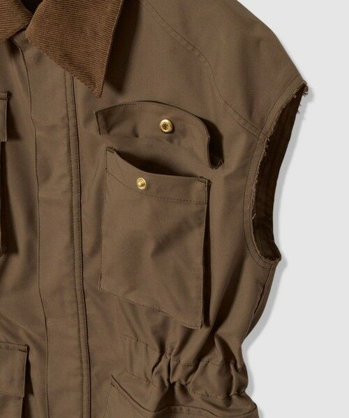 allureville / アルアバイル ブルゾン | コットンダブルクロスサファリジレ | 詳細13