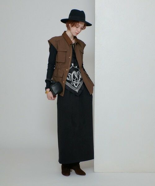 allureville / アルアバイル ブルゾン | コットンダブルクロスサファリジレ | 詳細9