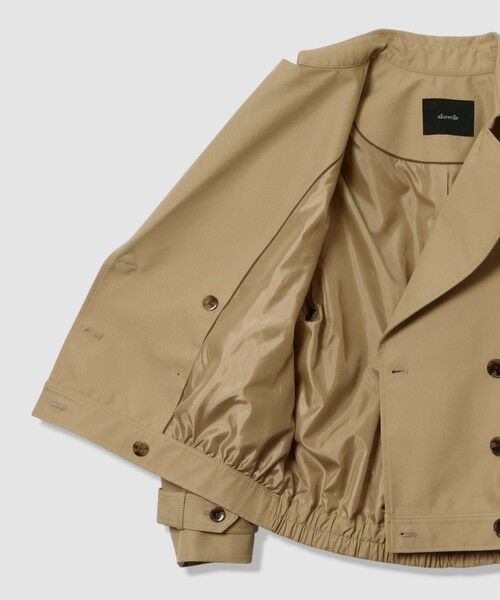 allureville / アルアバイル ブルゾン | T/Cトレンチブルゾン | 詳細14