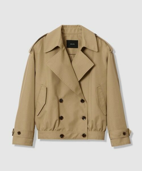 allureville / アルアバイル ブルゾン | T/Cトレンチブルゾン | 詳細4