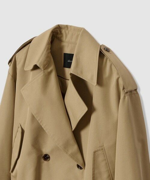 allureville / アルアバイル ブルゾン | T/Cトレンチブルゾン | 詳細6