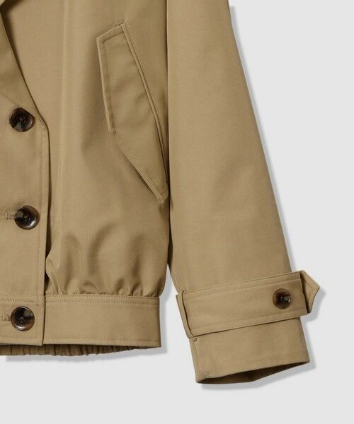 allureville / アルアバイル ブルゾン | T/Cトレンチブルゾン | 詳細8