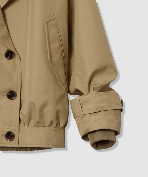 allureville / アルアバイル ブルゾン | T/Cトレンチブルゾン | 詳細9