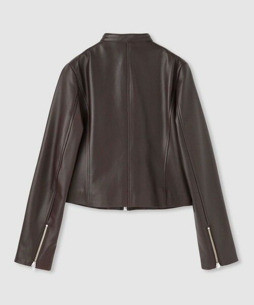 allureville / アルアバイル レザーブルゾン・ジャケット | スタンドカラーレザーライダースジャケット | 詳細1