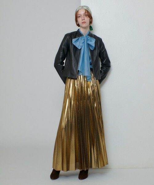 allureville / アルアバイル レザーブルゾン・ジャケット | スタンドカラーレザーライダースジャケット | 詳細5