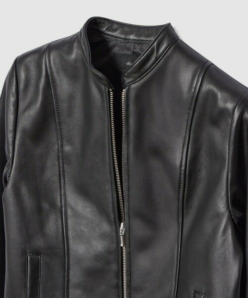 allureville / アルアバイル レザーブルゾン・ジャケット | スタンドカラーレザーライダースジャケット | 詳細8