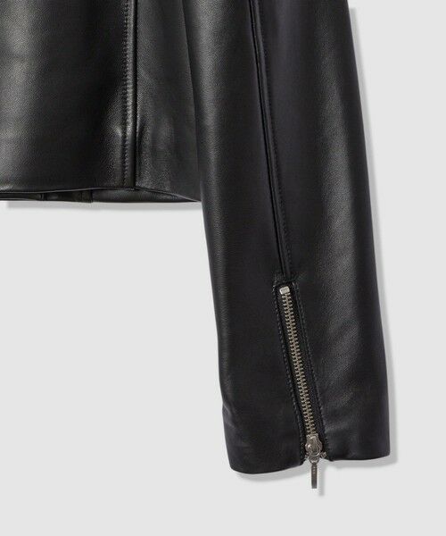 allureville / アルアバイル レザーブルゾン・ジャケット | スタンドカラーレザーライダースジャケット | 詳細10