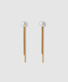 allureville / アルアバイル ピアス・イヤリング | パールチェーンピアス