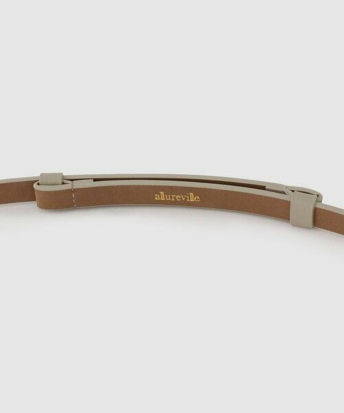 allureville / アルアバイル ベルト・サスペンダー | ◇クロスパーツ細ベルト | 詳細2