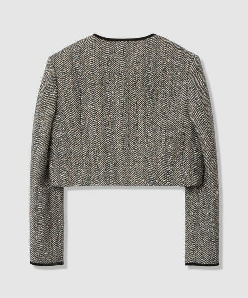 allureville / アルアバイル ノーカラージャケット | 【LOULOU WILLOUGHBY】LINTONラメツイードショートジャケット | 詳細7