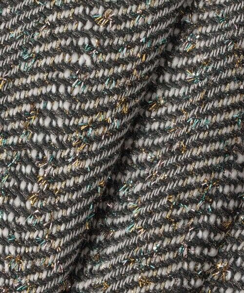 allureville / アルアバイル ノーカラージャケット | 【LOULOU WILLOUGHBY】LINTONラメツイードショートジャケット | 詳細9