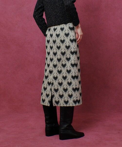 allureville / アルアバイル ミニ・ひざ丈スカート | 【LOULOU WILLOUGHBY】NEONハートJQタイトスカート | 詳細3