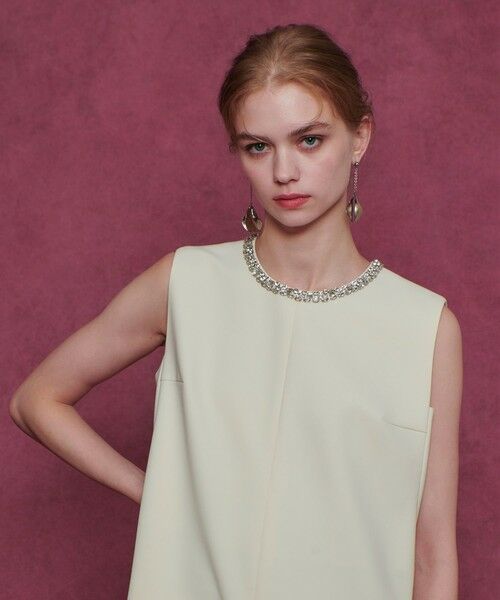 allureville / アルアバイル サロペット・オールインワン | 【LOULOU WILLOUGHBY】ビジューオールインワン | 詳細3