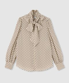 allureville / アルアバイル シャツ・ブラウス | ◇【LOULOU WILLOUGHBY】デシンドットフリルボウタイブラウス