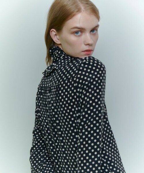 allureville / アルアバイル シャツ・ブラウス | ◇【LOULOU WILLOUGHBY】デシンドットフリルボウタイブラウス | 詳細11