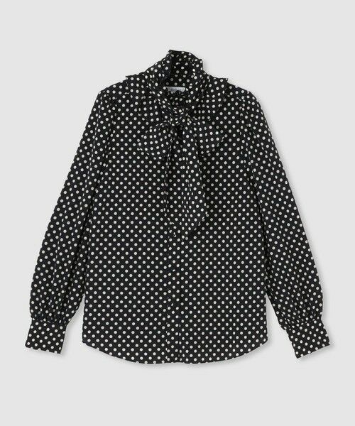 allureville / アルアバイル シャツ・ブラウス | ◇【LOULOU WILLOUGHBY】デシンドットフリルボウタイブラウス | 詳細14