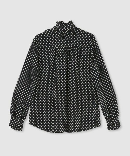 allureville / アルアバイル シャツ・ブラウス | ◇【LOULOU WILLOUGHBY】デシンドットフリルボウタイブラウス | 詳細15