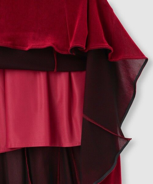 allureville / アルアバイル ロング・マキシ丈ワンピース | 【LOULOU WILLOUGHBY】チュールフロッキーマーメイドワンピース | 詳細6