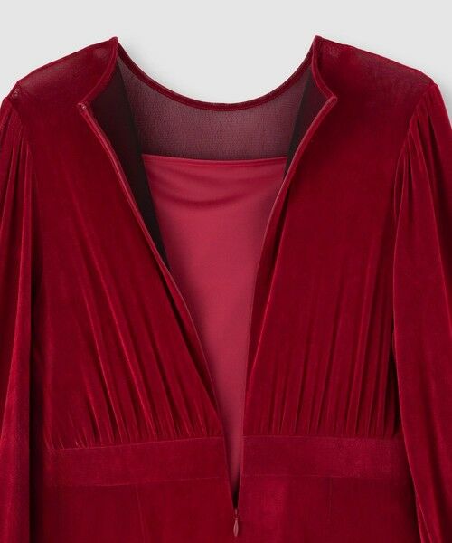 allureville / アルアバイル ロング・マキシ丈ワンピース | 【LOULOU WILLOUGHBY】チュールフロッキーマーメイドワンピース | 詳細3