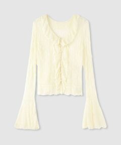 allureville / アルアバイル カットソー | 【LOULOU WILLOUGHBY】レーシーカットプルオーバー