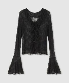 allureville / アルアバイル カットソー | 【LOULOU WILLOUGHBY】レーシーカットプルオーバー