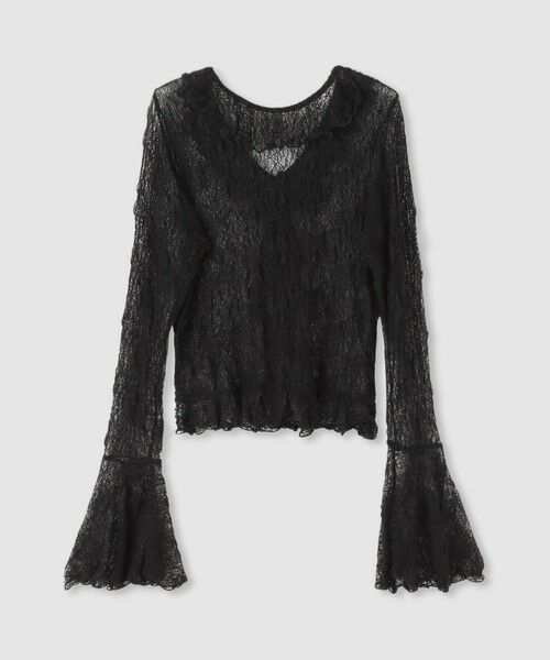 allureville / アルアバイル カットソー | 【LOULOU WILLOUGHBY】レーシーカットプルオーバー | 詳細4