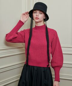 allureville / アルアバイル ニット・セーター | 【LOULOU WILLOUGHBY】ロングリブカフスモールプルオーバー