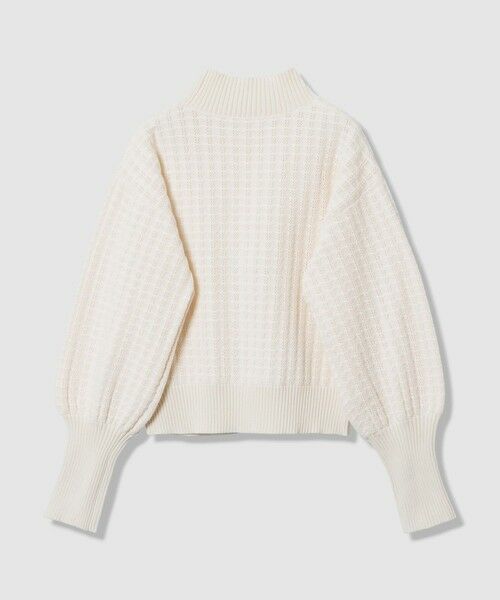 allureville / アルアバイル ニット・セーター | 【LOULOU WILLOUGHBY】ロングリブカフスモールプルオーバー | 詳細6