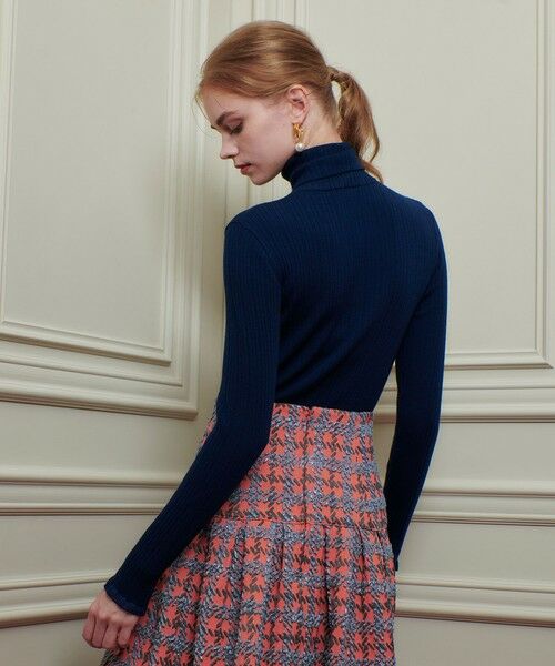 allureville / アルアバイル ニット・セーター | 【LOULOU WILLOUGHBY】ハーフチューブラータートルプルオーバー | 詳細14