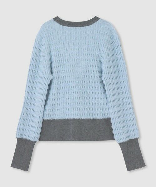 allureville / アルアバイル カーディガン・ボレロ | ◇【LOULOU WILLOUGHBY】フェザーボーダーカーディガン | 詳細9