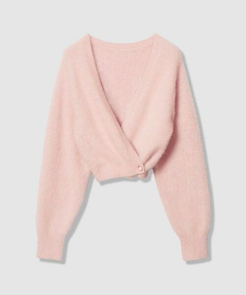 allureville / アルアバイル カーディガン・ボレロ | 【LOULOU WILLOUGHBY】カシミヤブレンドファー加工Ｖカーディガン | 詳細13