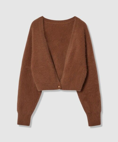 allureville / アルアバイル カーディガン・ボレロ | 【LOULOU WILLOUGHBY】カシミヤブレンドファー加工Ｖカーディガン | 詳細19