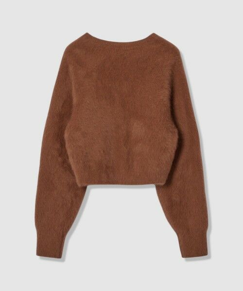 allureville / アルアバイル カーディガン・ボレロ | 【LOULOU WILLOUGHBY】カシミヤブレンドファー加工Ｖカーディガン | 詳細20