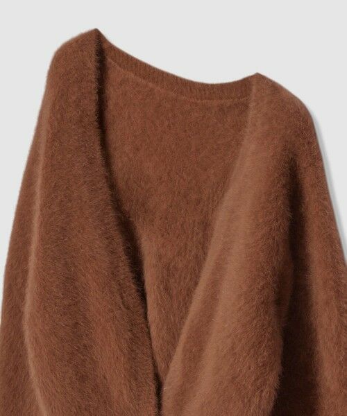 allureville / アルアバイル カーディガン・ボレロ | 【LOULOU WILLOUGHBY】カシミヤブレンドファー加工Ｖカーディガン | 詳細22