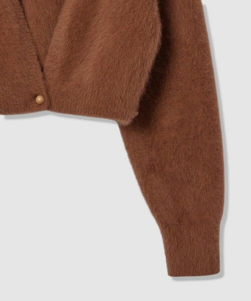 allureville / アルアバイル カーディガン・ボレロ | 【LOULOU WILLOUGHBY】カシミヤブレンドファー加工Ｖカーディガン | 詳細23