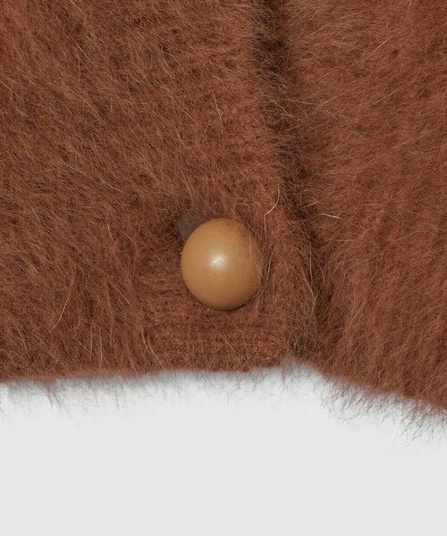 allureville / アルアバイル カーディガン・ボレロ | 【LOULOU WILLOUGHBY】カシミヤブレンドファー加工Ｖカーディガン | 詳細24