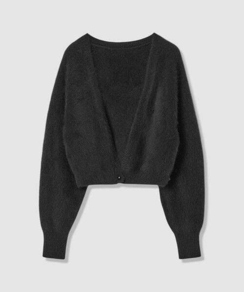 allureville / アルアバイル カーディガン・ボレロ | 【LOULOU WILLOUGHBY】カシミヤブレンドファー加工Ｖカーディガン | 詳細28