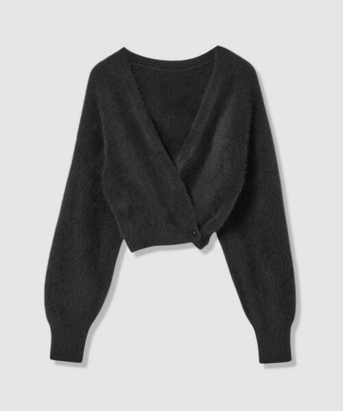 allureville / アルアバイル カーディガン・ボレロ | 【LOULOU WILLOUGHBY】カシミヤブレンドファー加工Ｖカーディガン | 詳細30