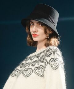 allureville / アルアバイル ブルゾン | 【LOULOU WILLOUGHBY】ハートJQニットブルゾン